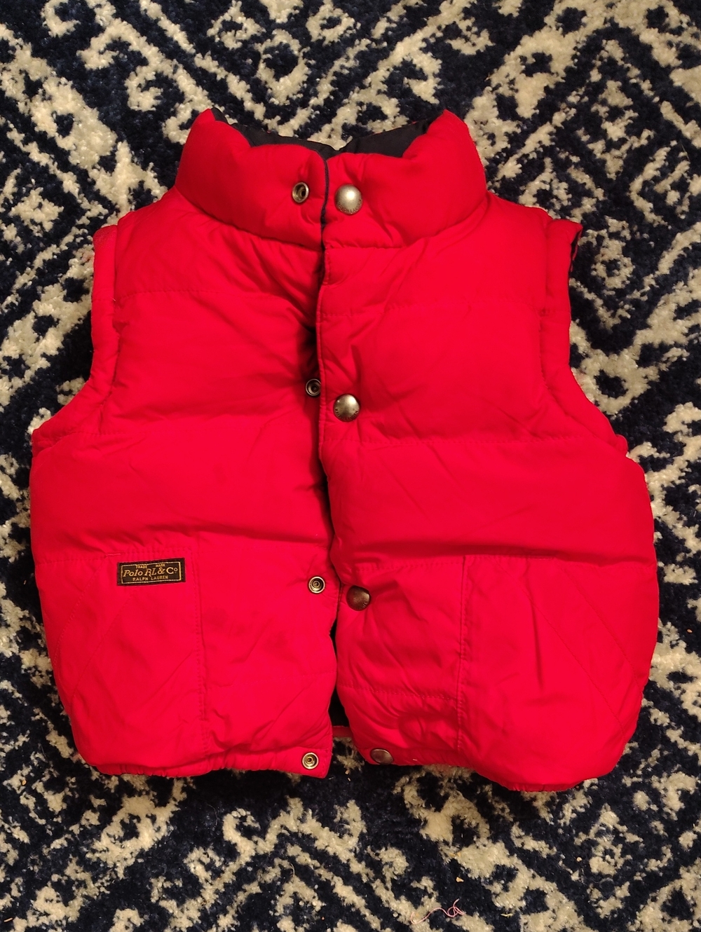 Polo by Ralph Lauren Kids Bright Red Puffer Vest